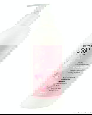 Lapte Demachiant cu Apa de Trandafiri - Betres ON Facial Cleansing Milk with Rose Water, 380 ml