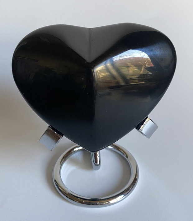 Obsidian Rainbow (Curcubeu) - Inima piatra semipretioasa