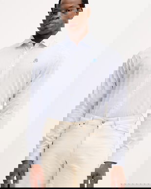 Karl Lagerfeld cămașă din bumbac cu guler italian, regular, 561785.605084