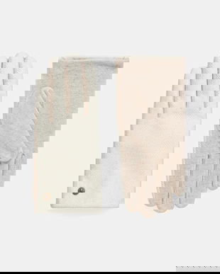 United Colors of Benetton manusi culoarea bej, 6YGSDG00D