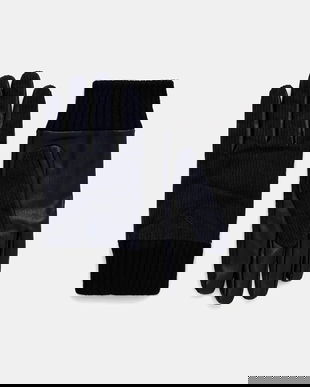 United Colors of Benetton manusi culoarea bleumarin, 60N6UG005