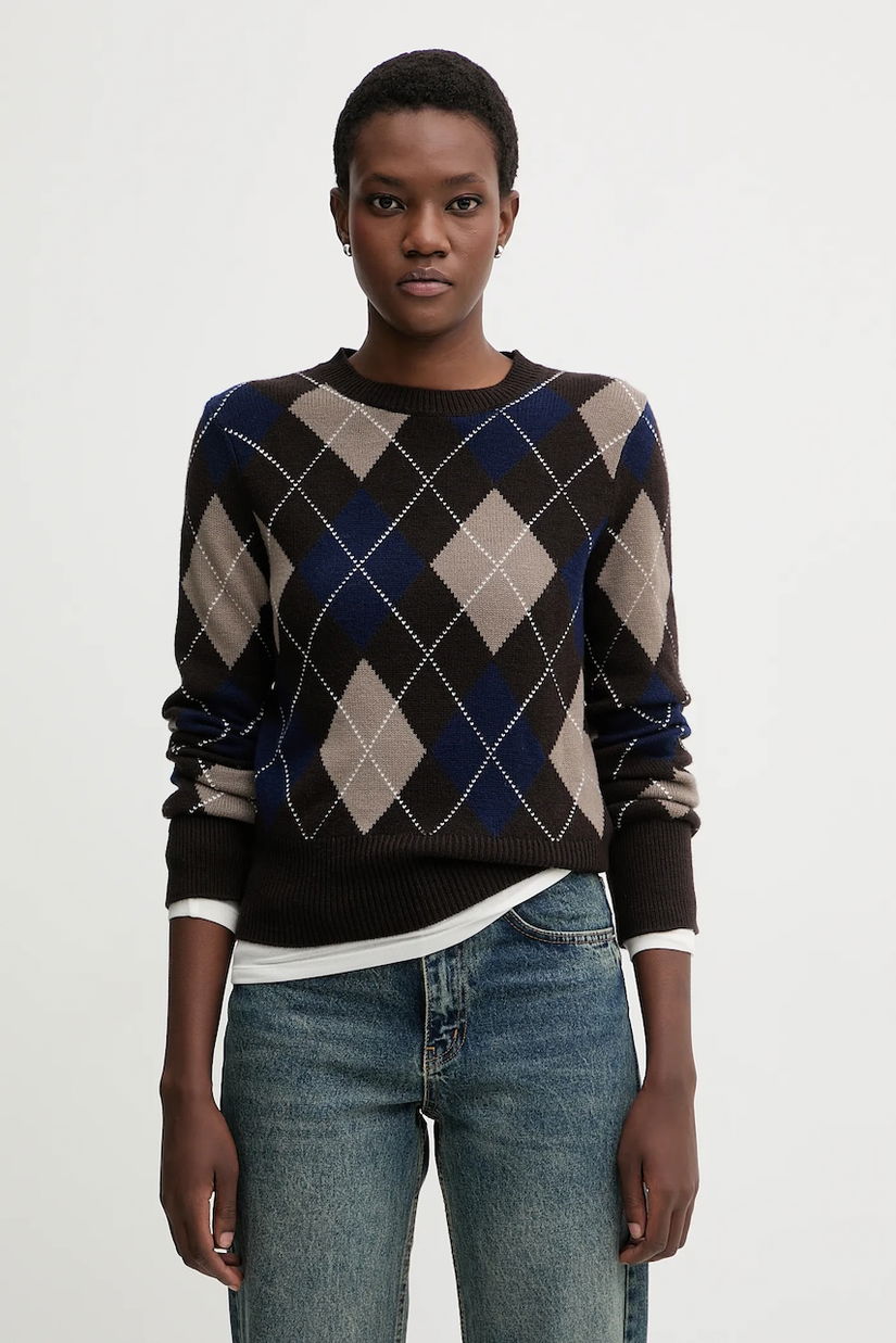 Miss Sixty pulover de lână culoarea maro, 6S4RJ17300