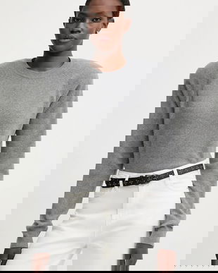 La Mania pulover de lână ELLA culoarea gri, light, ELLA