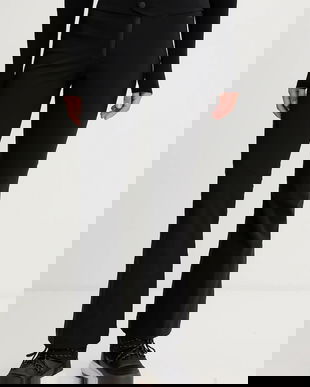 The North Face pantaloni de schi Snoga culoarea negru, NF0A87X3KX71