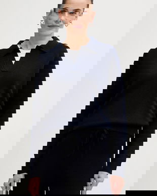 MC2 Saint Barth pulover de lână culoarea bleumarin, EZE0003