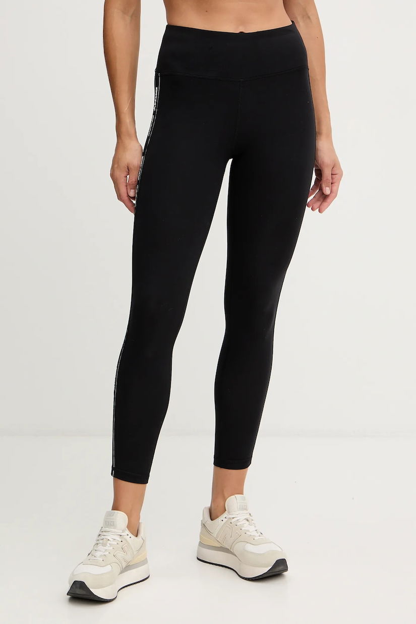Dkny colanti culoarea negru, uni, DP5P1883