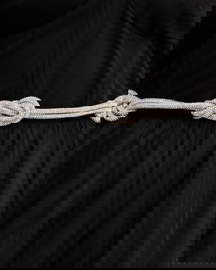 Morgan curea culoarea argintiu, 3FILA