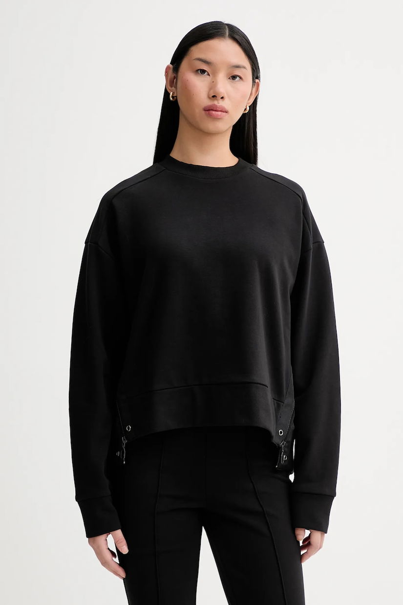 G-Star bluză culoarea negru, uni, D27268-D705