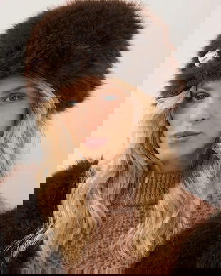 Bizuu căciulă FURRA culoarea maro, FURRA BRĄZOWY