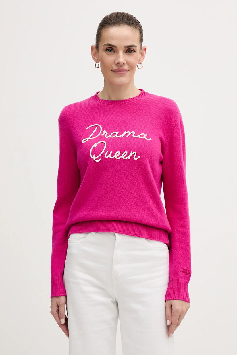 MC2 Saint Barth pulover de lână culoarea gri, QUE0010