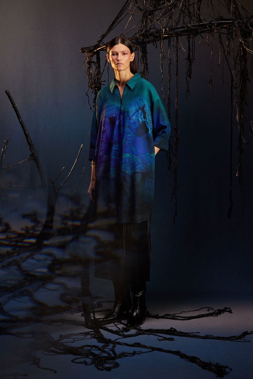 Medicine rochie midi, oversize