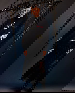 Medicine bluza culoarea negru, cu glugă, cu imprimeu