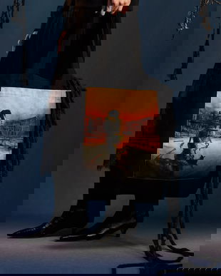 Medicine geanta de bumbac culoarea negru