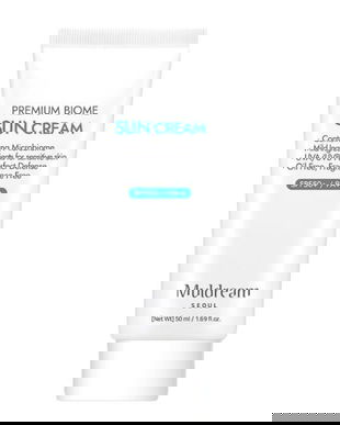 Crema de Fata cu Protectie Solara SPF50+ PA++, Vegana &ndash; Muldream Premium Biome Sun Cream, 50 ml