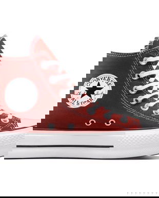 Tenisi unisex Converse Chuck Taylor As Lift A14511C, 36, Rosu