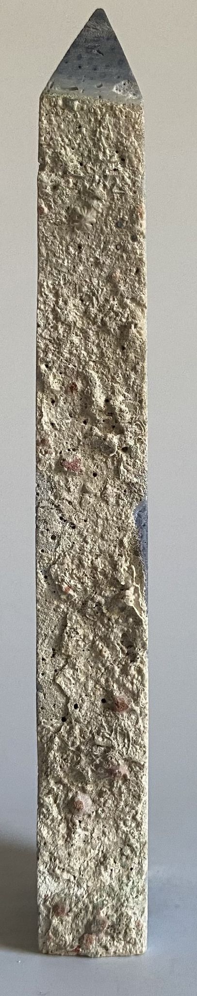 Coral Albastru - Obelisc piatra semipretioasa