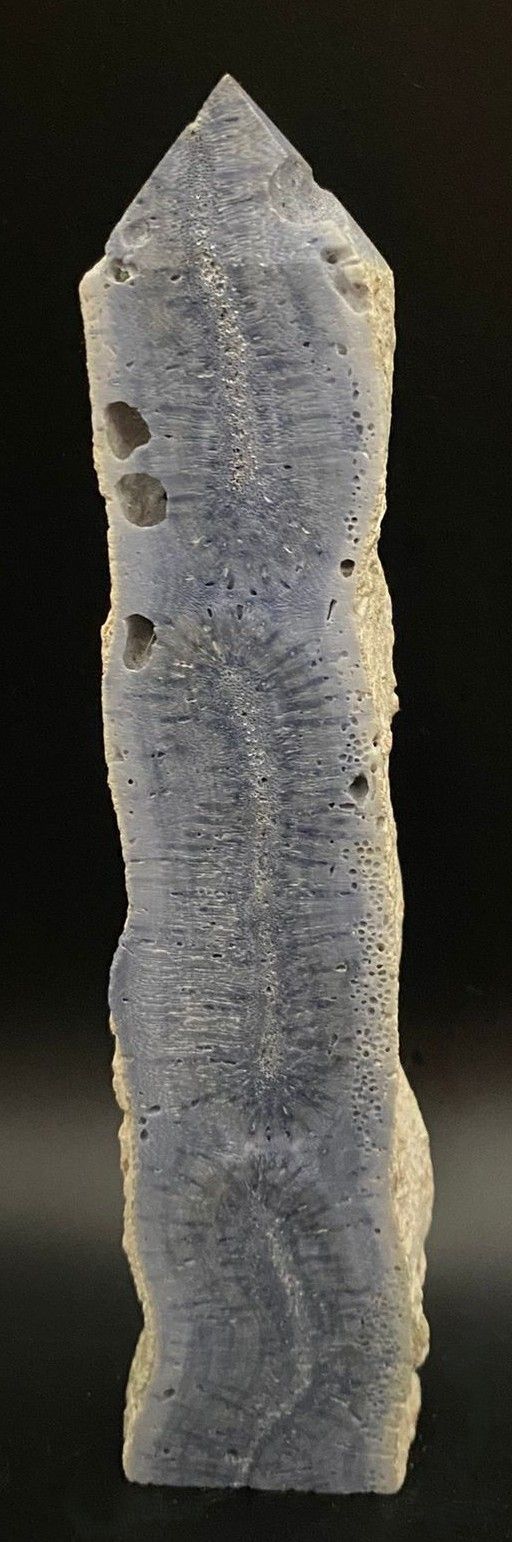 Coral Albastru - Obelisc piatra semipretioasa