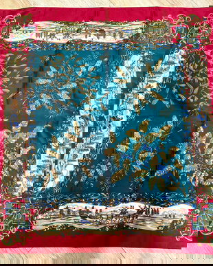 ESARFA  VINTAGE TIE RACK ART OF THE SCARF