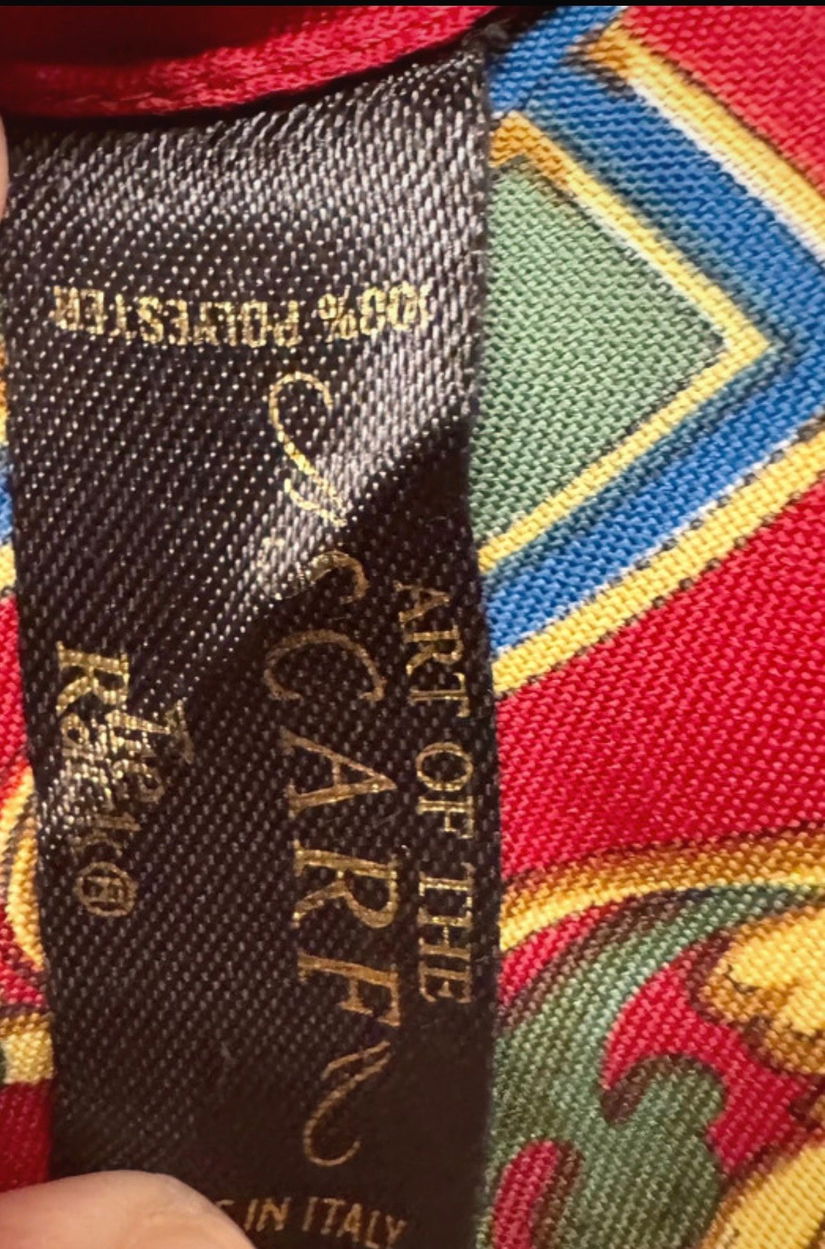 ESARFA  VINTAGE TIE RACK ART OF THE SCARF