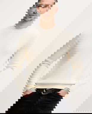 United Colors of Benetton pulover din amestec de lână culoarea bej, 1444U10AZ