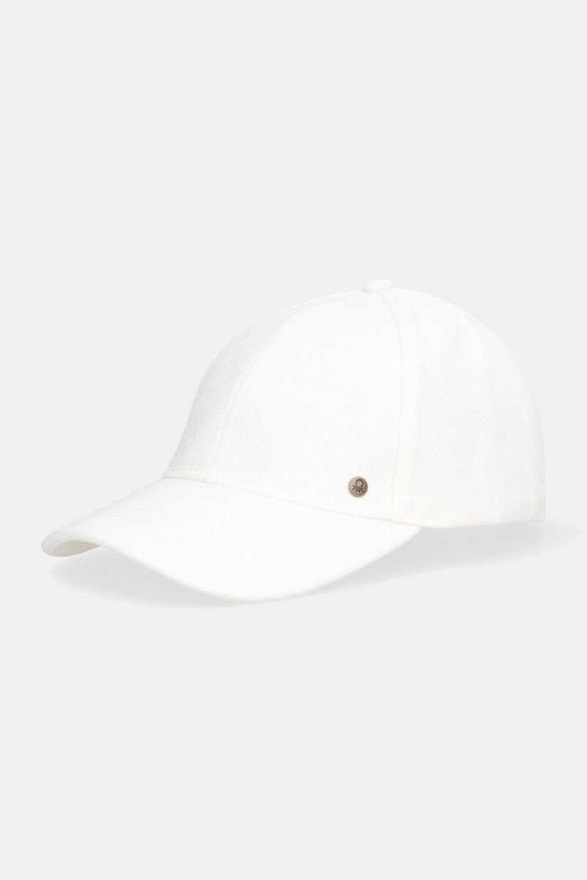 United Colors of Benetton șapcă culoarea bej, 60OZDA01C