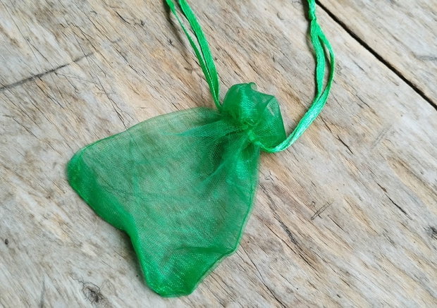 Saculet organza, 9x7 cm
