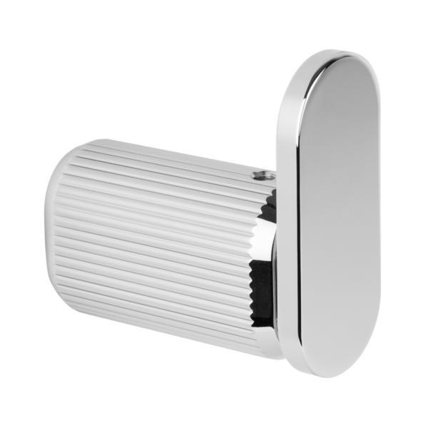 Agatatoare cuier Brooklyn, finisaj nichel lucios, 30x70 mm