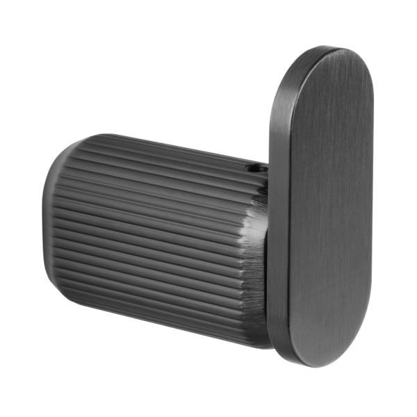 Agatatoare cuier Brooklyn, finisaj negru titan, 30x70 mm