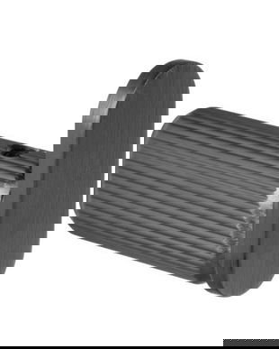 Agatatoare cuier Brooklyn, finisaj negru titan, 15x35 mm