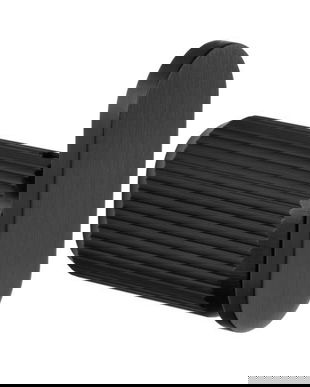 Agatatoare cuier Brooklyn, finisaj negru periat, 30x70 mm