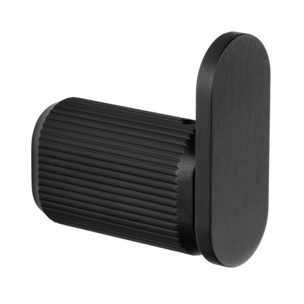 Agatatoare cuier Brooklyn, finisaj negru periat, 30x70 mm