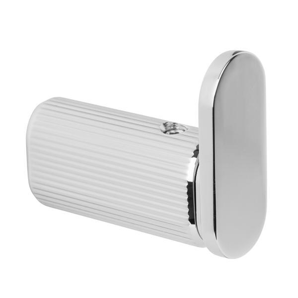 Agatatoare cuier Brooklyn, finisaj nichel lucios, 15x35 mm