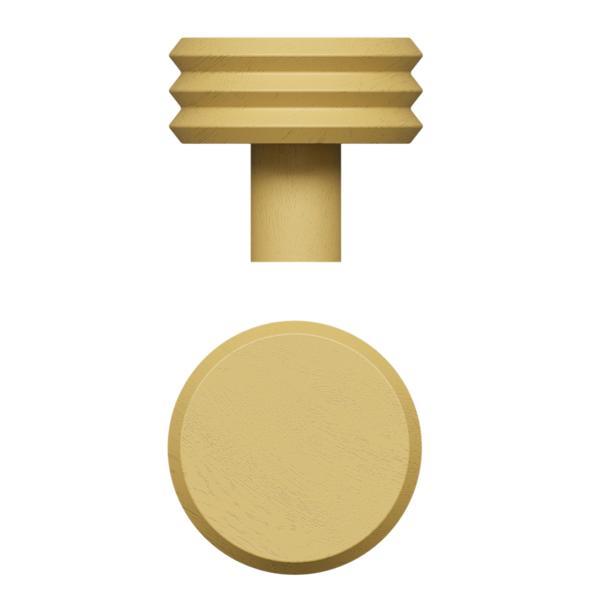 Agatatoare cuier Pulse Color, finisaj galben mustar, 65x57 mm