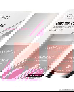 Tratament &icirc;ntăritor cu keratină La Rosa Profesionales, 10 ml