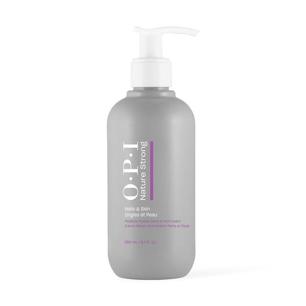 Crema Hidratanta pentru Maini si Picioare - OPI Nature Strong Moisture Mission Hand & Foot Cream, 250 ml