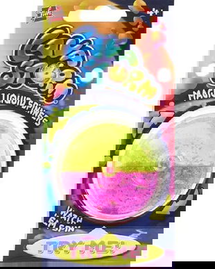 Titirez cu stralucire magica. Lava Storm roz si galben neon