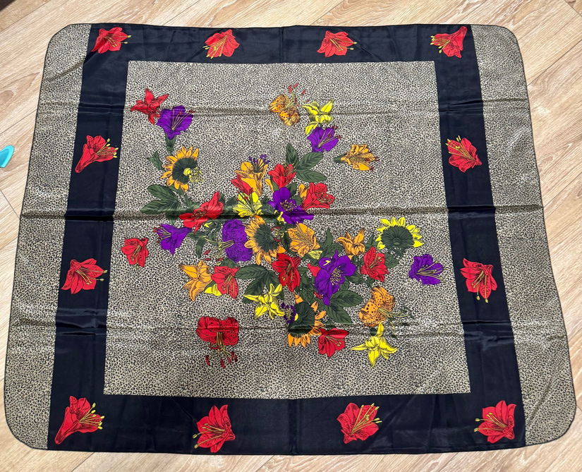 ESARFA MATASE VEGETALA SUPERBA 105/95 CM MADE IN ITALY