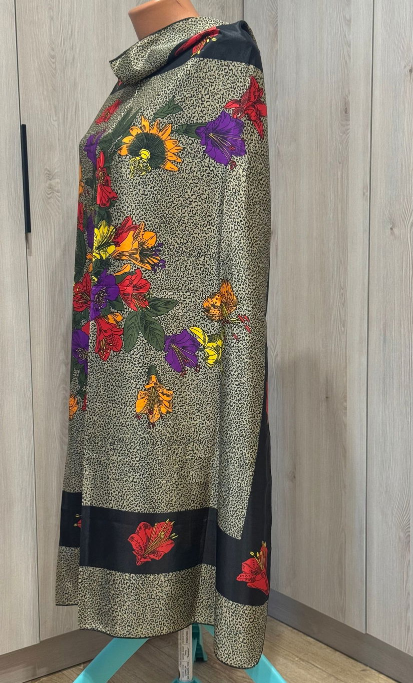 ESARFA MATASE VEGETALA SUPERBA 105/95 CM MADE IN ITALY