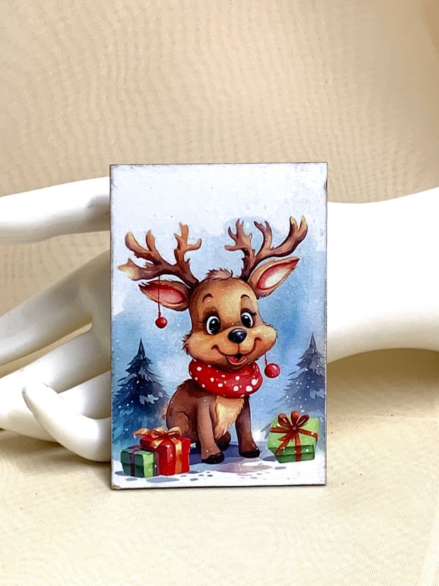 Magnet de frigider - decorat manual 01185
