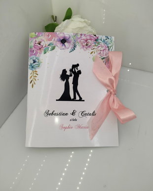 Invitație botez și nunta