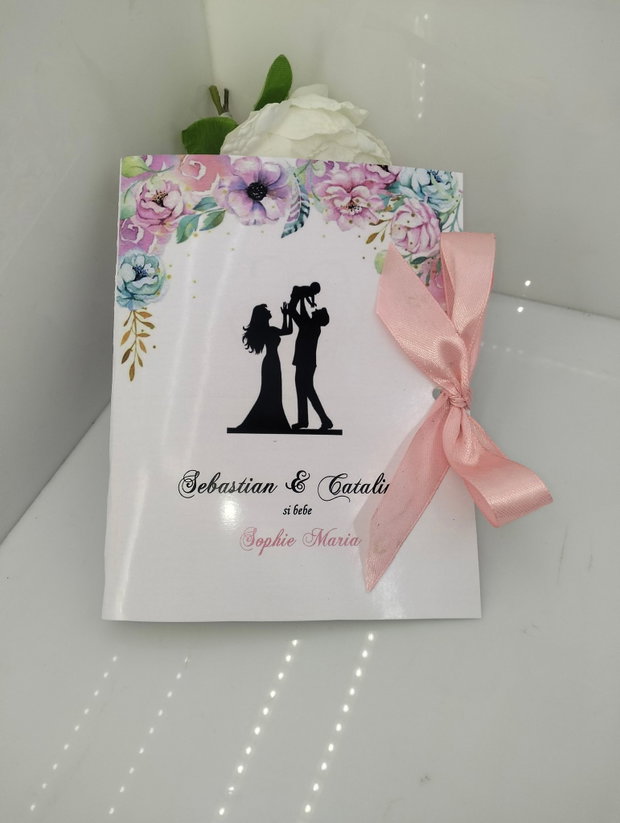 Invitație botez și nunta