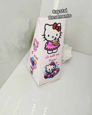 Cutie felie de tort Hello kitty