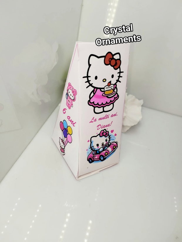 Cutie felie de tort Hello kitty