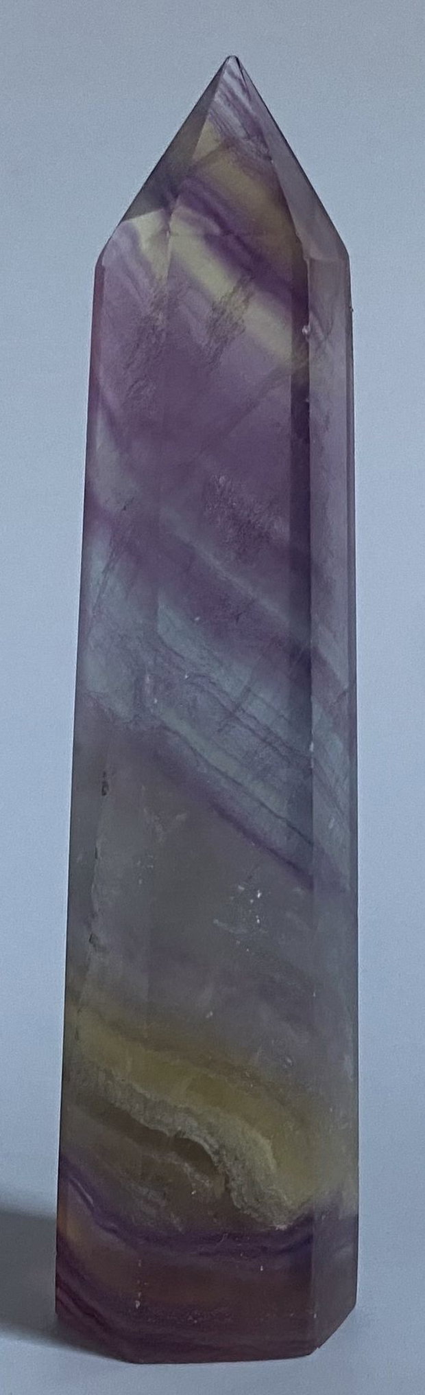 Fluorit Candy - Obelisc piatra semipretioasa