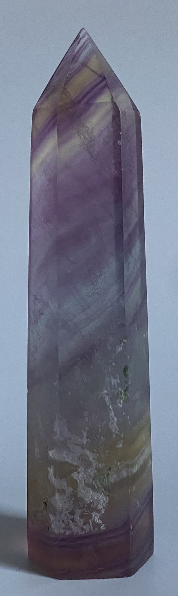 Fluorit Candy - Obelisc piatra semipretioasa