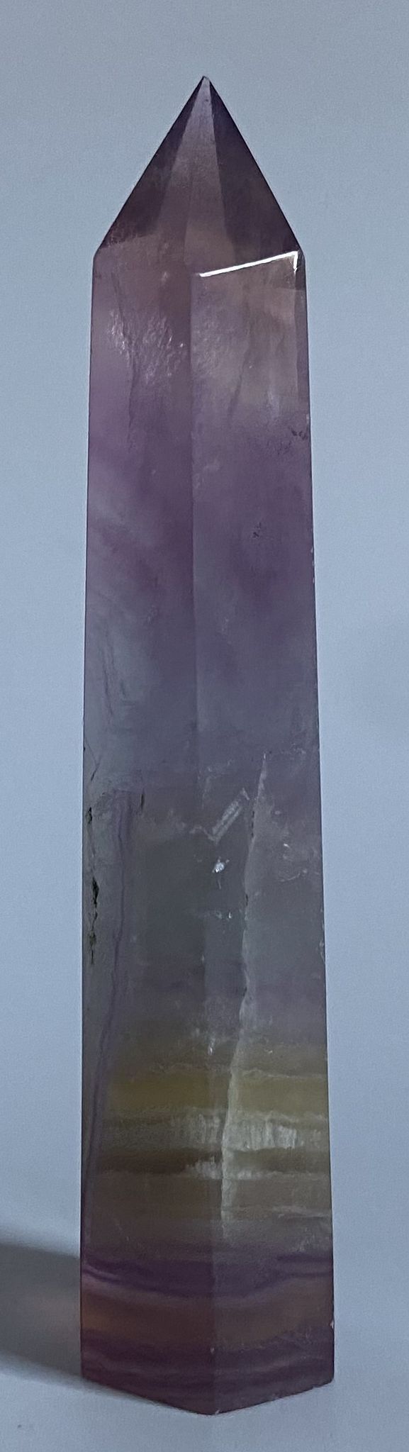 Fluorit Candy - Obelisc piatra semipretioasa