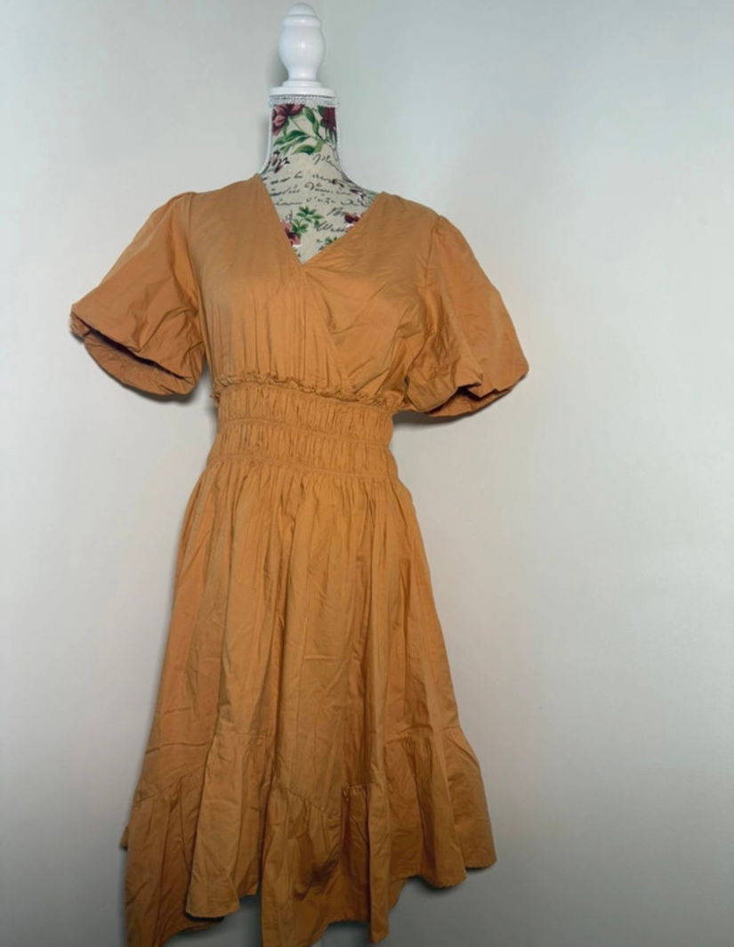 Rochie superbă YAS din bumbac organic