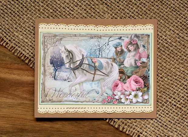 Felicitare: Vintage Christmas