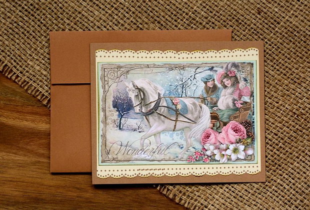 Felicitare: Vintage Christmas