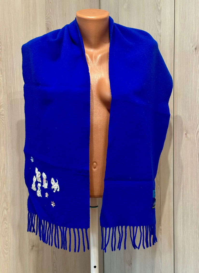 FULAR ORIGINAL DISNEY 101 DALMATIENI ORIGINAL LANA VERGINE 100%